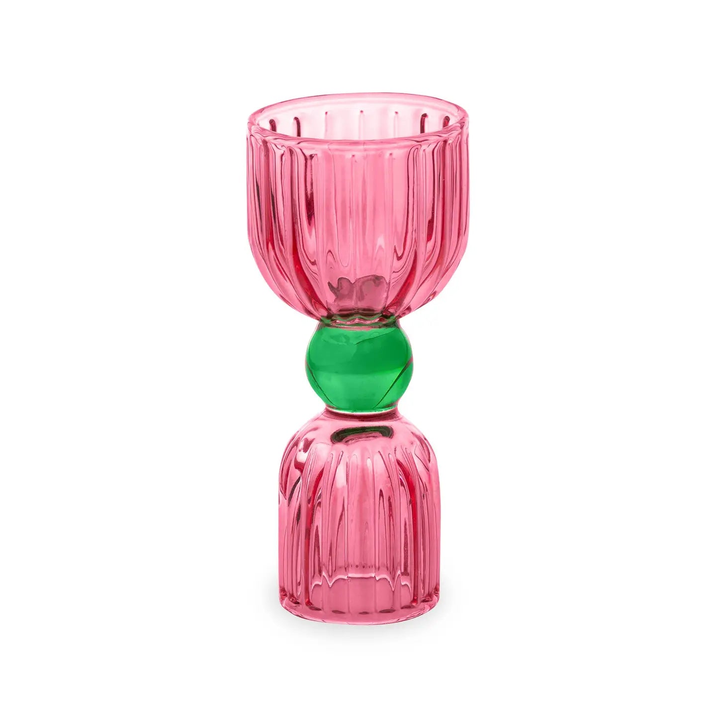 Alla Tipsy Turvy Jigger - Double Or Single Shot Glass