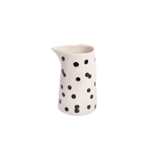 Kucho Black / White Dotty Mono Small Jug