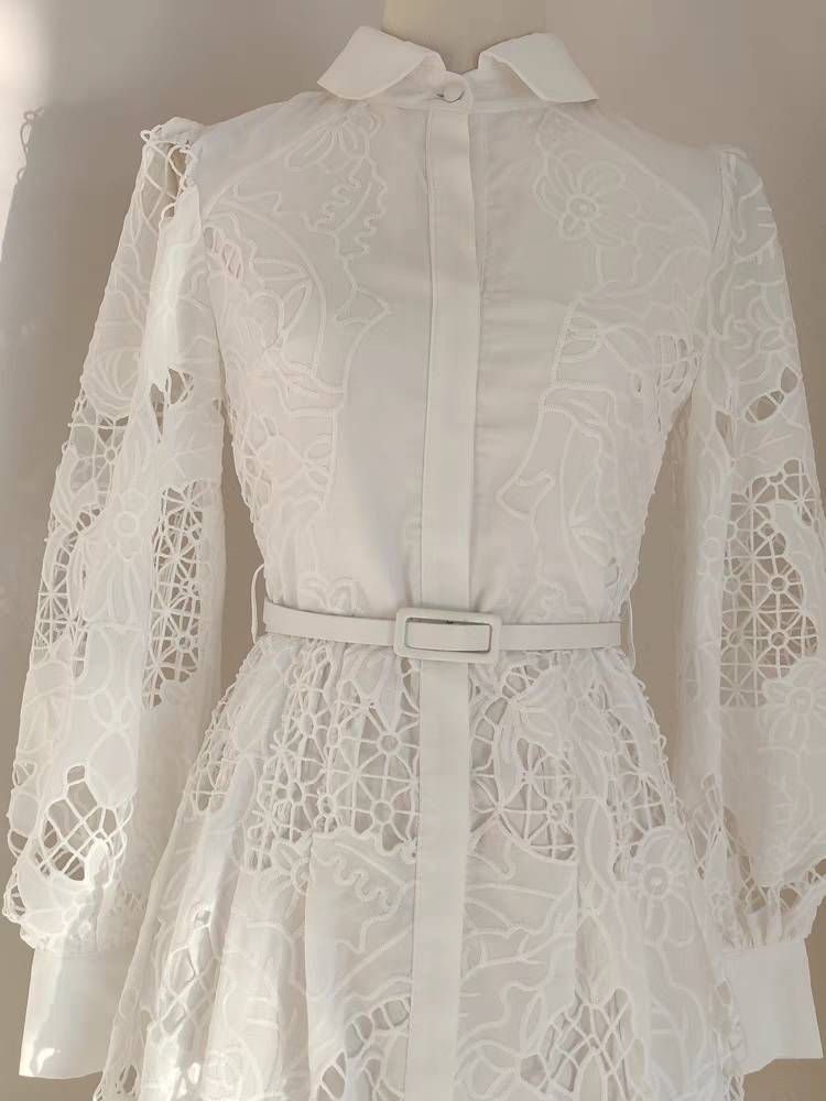 Danah White Lace Dress