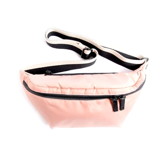 Bowen Pink Padded Cross Body Bag