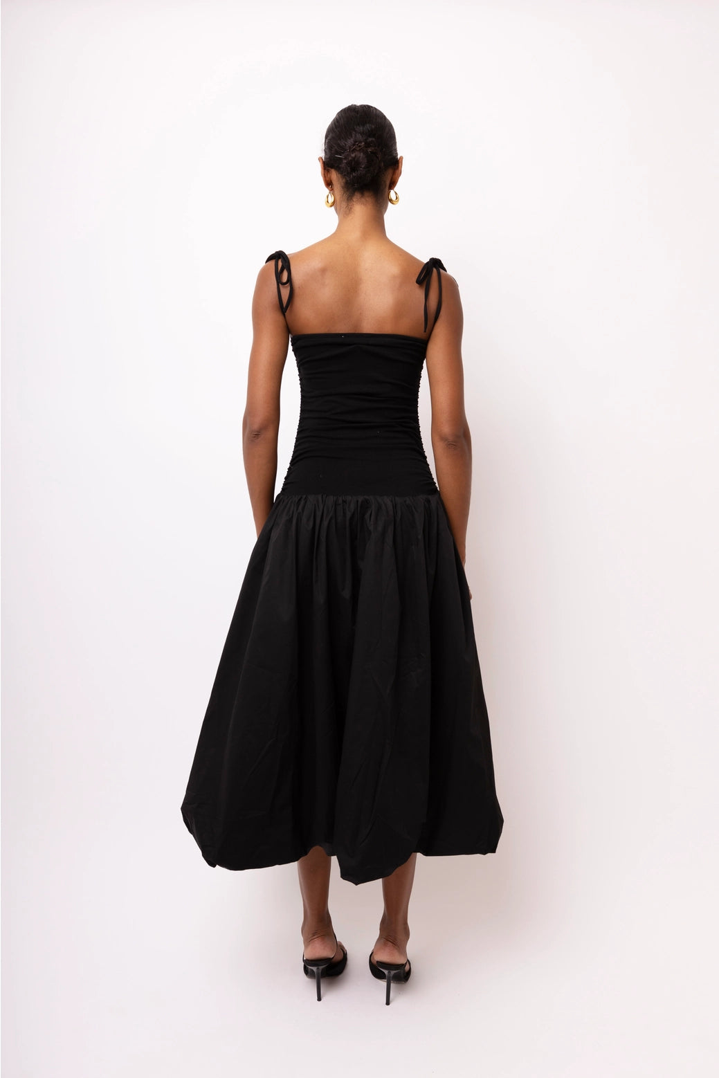 Amy Lynn Alexa Black Puffball Dress