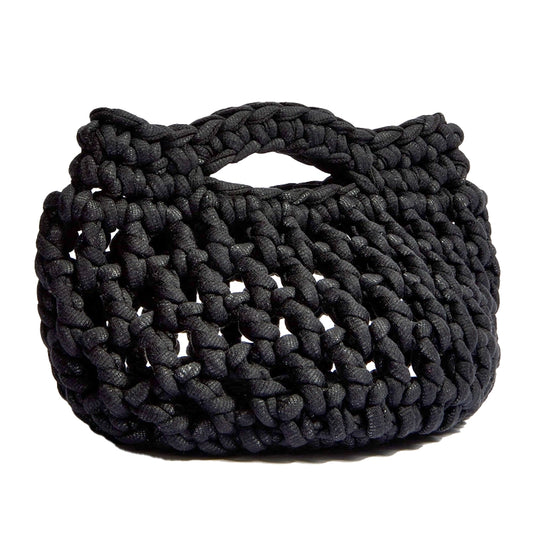 Black Bion - Nadia By The Mama Made - Eco Friendly Yarns - Handmade in Greece