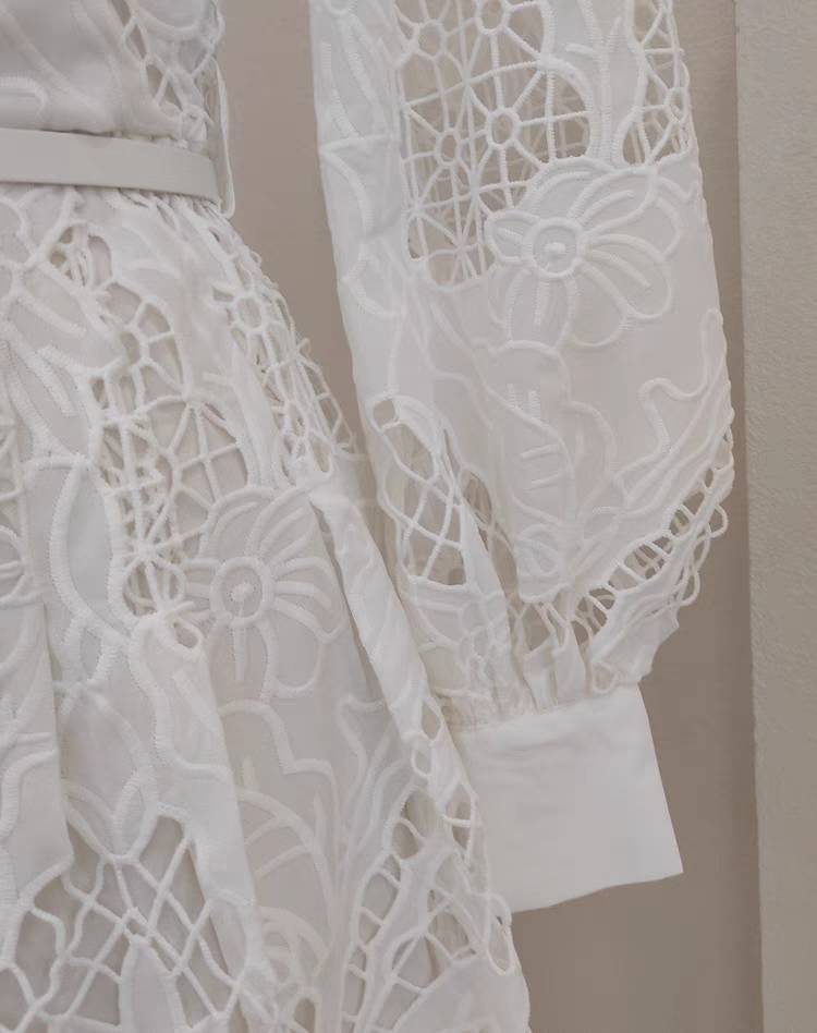 Danah White Lace Dress