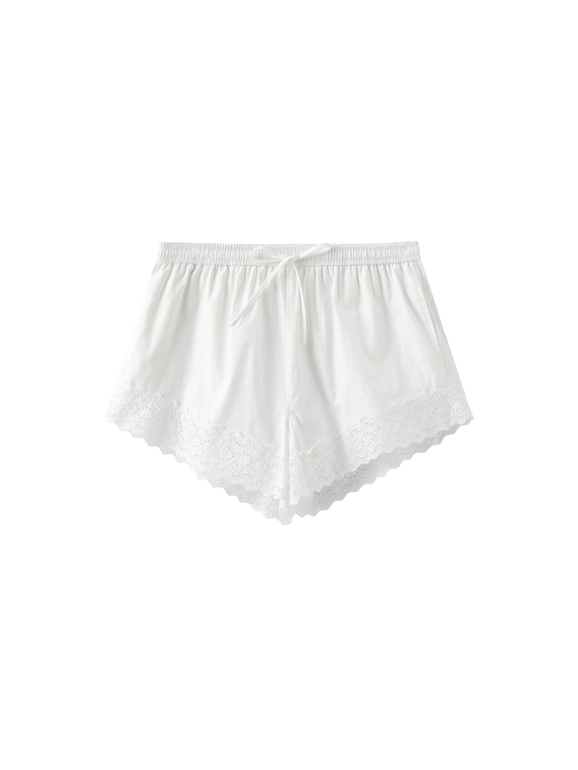 Alleana Babe Casual Lace 100% Cotton Shorts