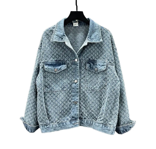 Kucho Denim Fray Jacket