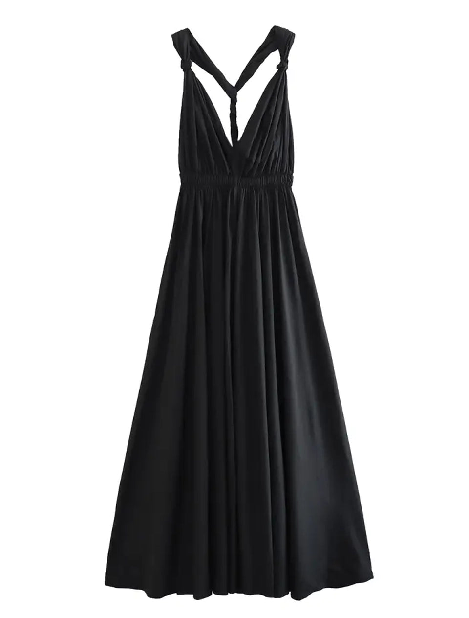 Amelia Knotted Maxi Dress