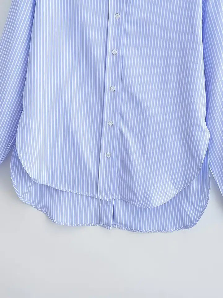 Blue Talitha Suit Shirt