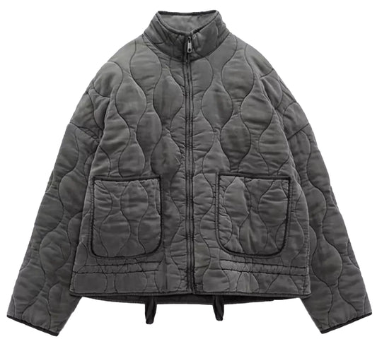 Kucho Grey Padded Jacket