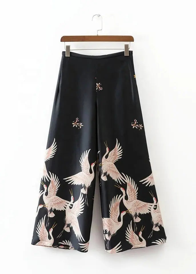 Alba Japanese Kimono Pants set