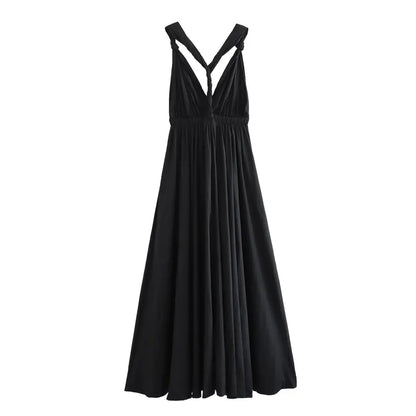 Amelia Knotted Maxi Dress