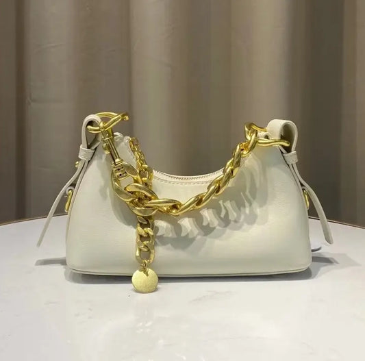 Kucho Cream Katy Handbag - 22 x 12 x 15cm