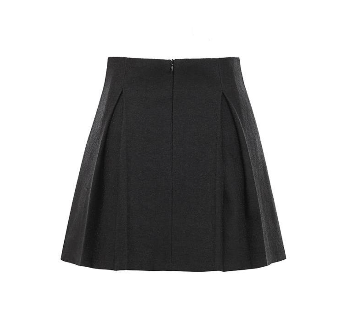 Kucho Black Frill Skirt Suit