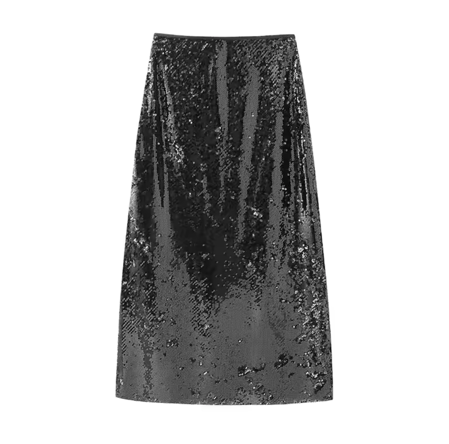 Amaal Sequin Pencil Skirt