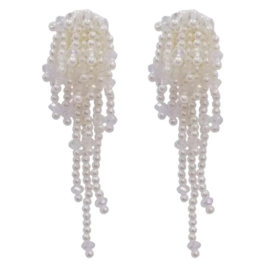 Acra Pearl Burst Earrings