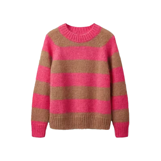 Allure Stripe Wool Jumper