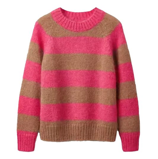 Allure Stripe Wool Jumper