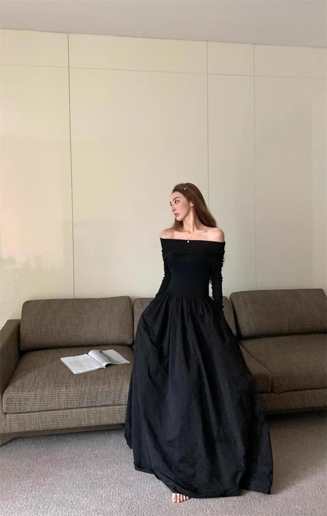 Black - Juliette Off The Shoulder Dress