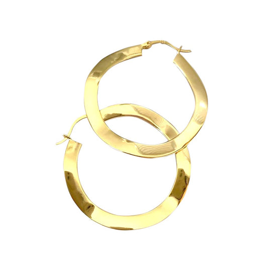 Beaw Irregular hoop Earrings