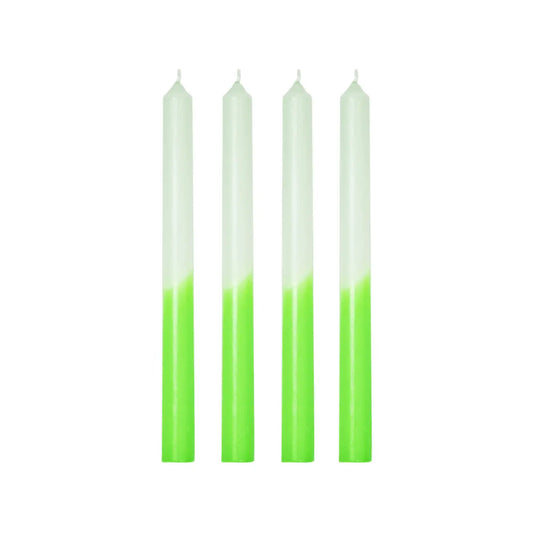 Denima - "Burn Baby Burn' Dipdye 4 Tapers - Green