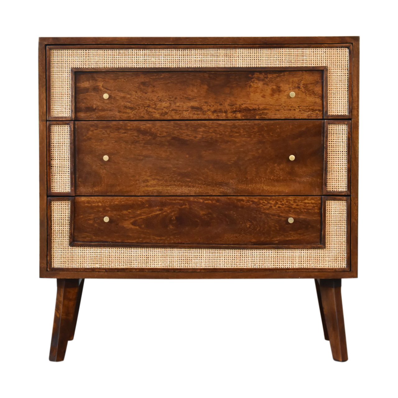 Zular Chestnut Square Woven Chest