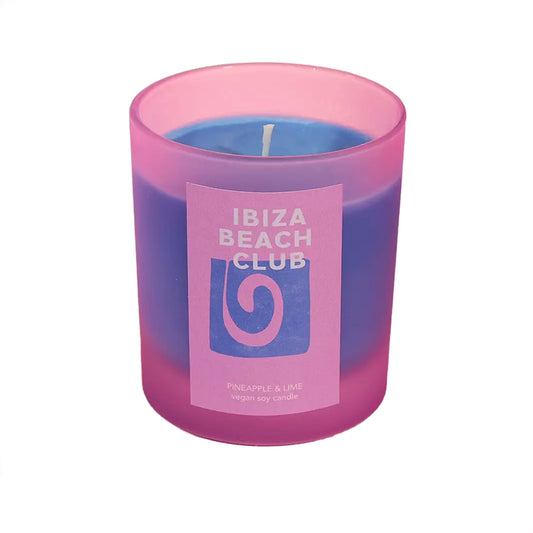 Beanna Lime & Pineapple Ibiza Beach Club Vacay Candle - Made In England