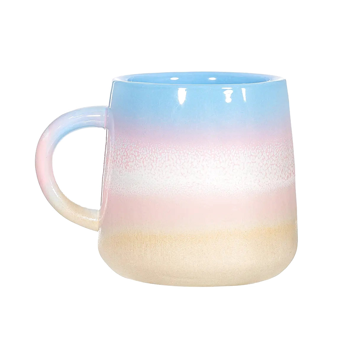 Aubie - The Pink Sea Pastel Ombre Mug - Blue/Pink