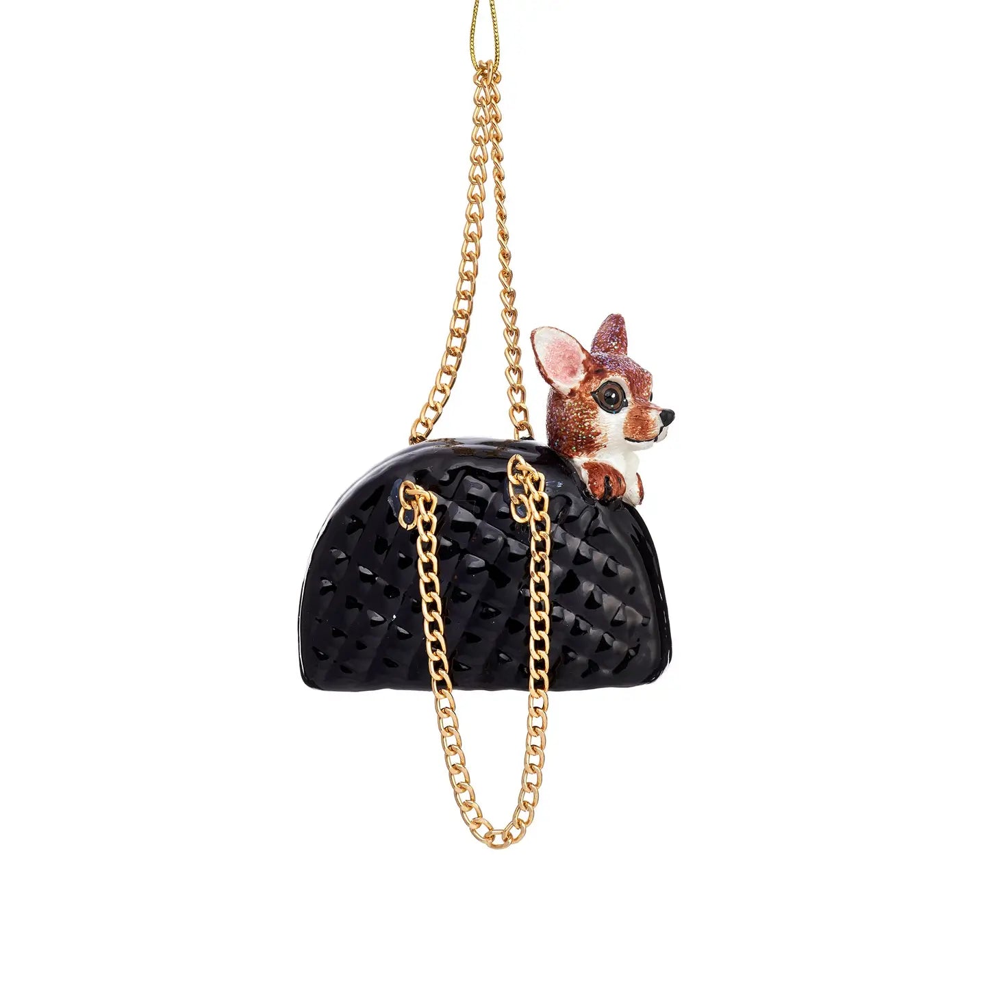 Alla - Chihuahua in A Handbag Shaped Bauble