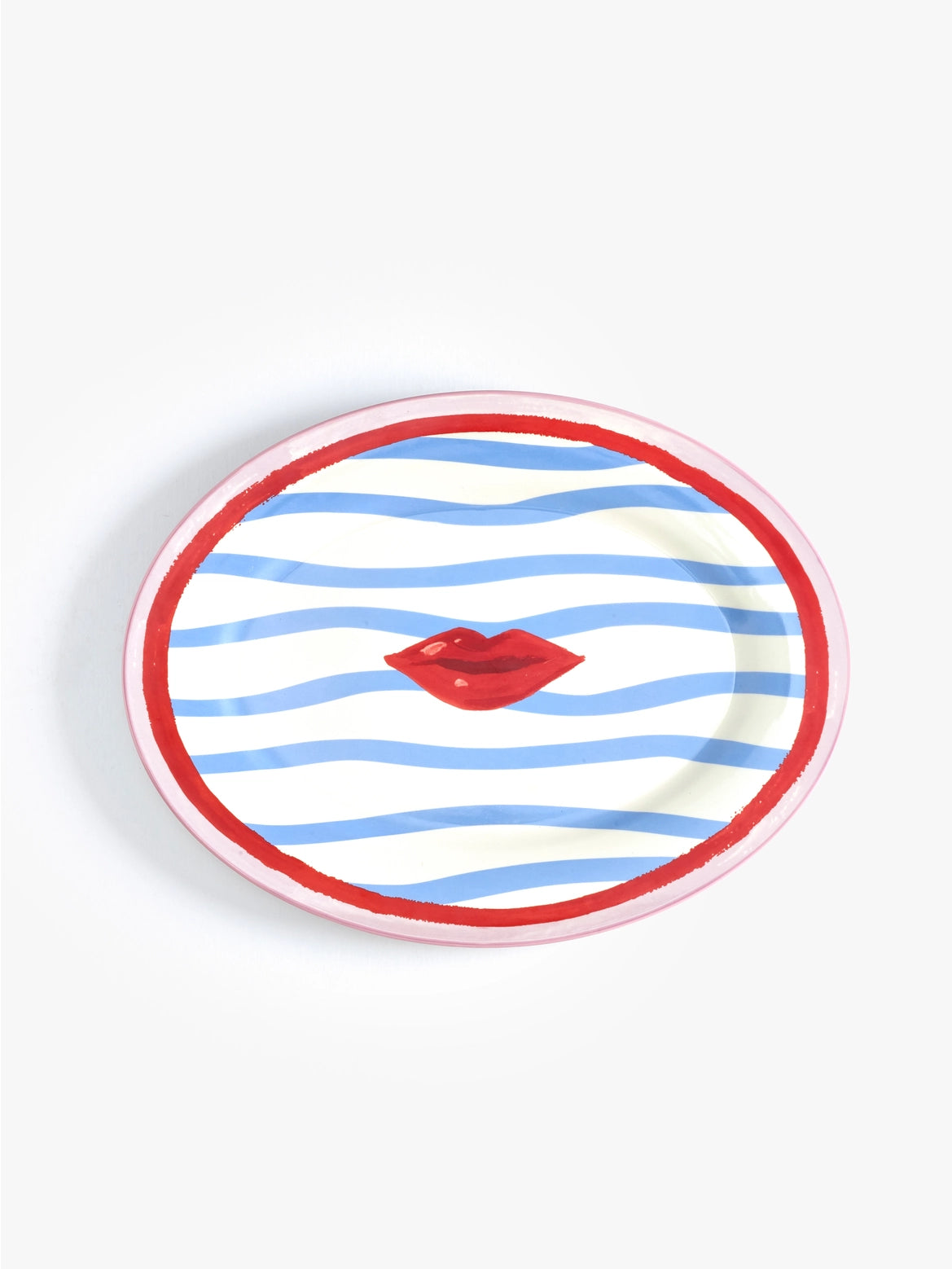 Alla Eleanor Bowmer Lips Serve Platter - Handmade In Portugal