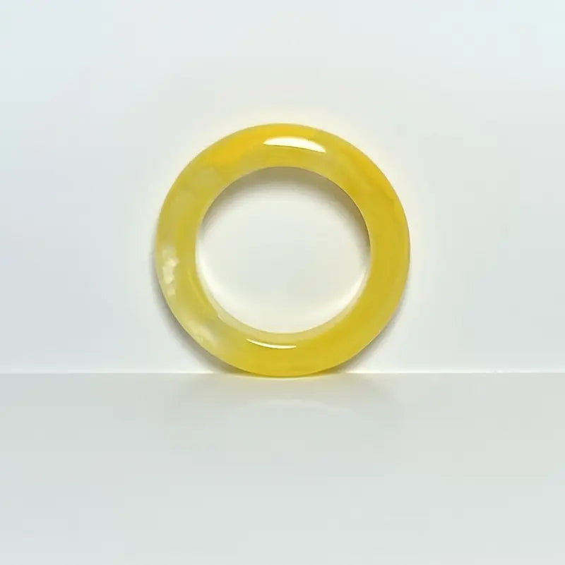 Kucho Multi Colour Set of 5 Marble Acrylic Rings