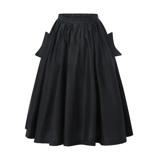 Kucho Black 50s Style Skirt